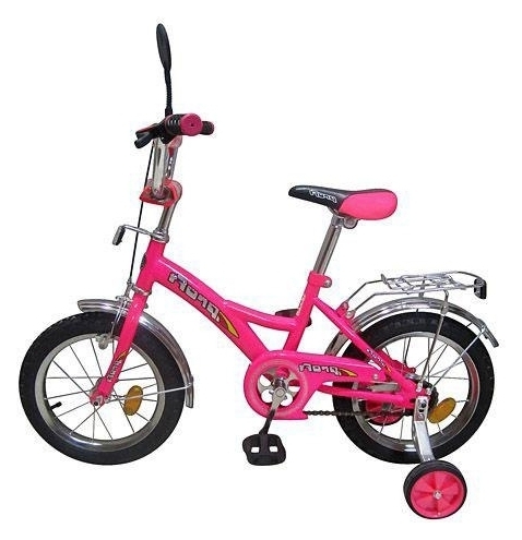 Двухколесный велосипед Profi P1834 розовый